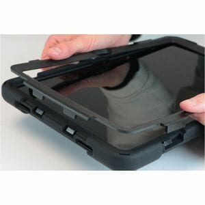 MOBILIS Rugged Carrying Case Samsung Galaxy Tab S10 FE, Galaxy Tab S9, Galaxy Tab S9 FE Tablet - Black - Shock Absorbing E