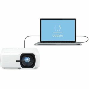 ViewSonic LSD500HD DLP Projector - White - Front - 1080p - 5500 lm - HDMI - USB - Network (RJ-45)