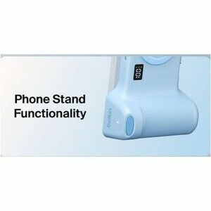 Belkin Stage PowerGrip CTA006 Lade-Kameragriff/Powerbank - Blau - USB - Batterie - Tragbar