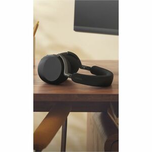 Jabra Evolve3 85 Wired/Wireless Over-the-head, Over-the-ear Stereo Headset - Black - Microsoft Teams Certification - Binau