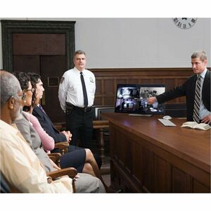 Alogic Clarity Fold 27C4KPDTF 27 Zoll Klasse LED-Touchscreen-Monitor - 16:9 Format - 13 ms Reaktionszeit - Webcam - 68,6 c