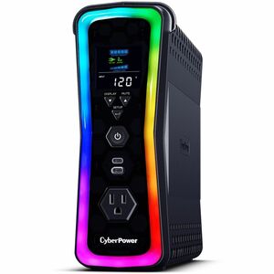 UPS de línea interactiva CyberPower GX150C2 - 1.50kVA/1kW - Minitorre - 8Hora(s) Recarga - 2.30Minuto(s) Stand-by - 120 V 