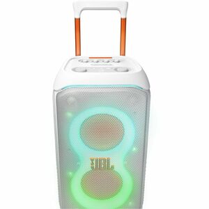 Sistema di altoparlanti JBL PartyBox Stage 320 Portatili Bluetooth - 240 W RMS - Bianco - Supporto da pavimento - 40 Hz a 