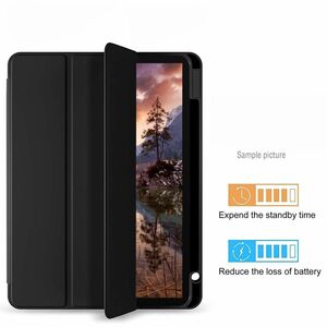 4smarts Basic Tasche (Folie) für 33 cm (13 Zoll) Apple iPad Pro 13 (2024) Tablet - Schwarz - Thermoplastisches Polyurethan