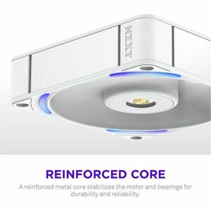 NZXT RF-U12PN-W1 Cooling Fan - PC, Motherboard, Radiator, Heatsink - 120 mm Maximum Fan Diameter - 1 x Fan(s) - 176.70m³/h