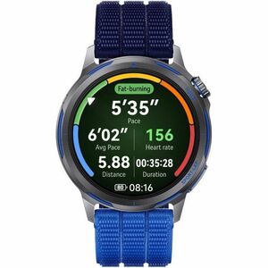 Huawei WATCH GT Runner 2 Smart Watch - 43.50 mm Case Height - 43.50 mm Case Width - Dusk Blue Band Color - Titanium Alloy,