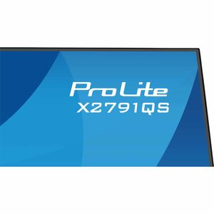iiyama ProLite X2791QS-B1 27 Zoll Klasse WQHD LED-Monitor - 16:9 Format - Mattschwarz - 68,6 cm (27 Zoll) Viewable - IPS-T