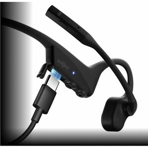 Shokz OpenComm2 Wireless Behind-the-head, Behind-the-ear Stereo Earset - Binaural - Open - 3000 cm - Bluetooth - 20 Hz to 