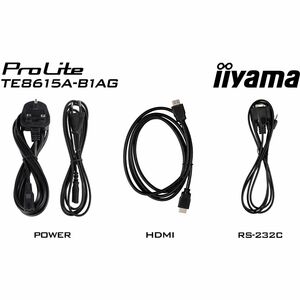 iiyama ProLite TE8615A-B2AG 2174,24 mm 4K UHD LCD Collaboration Display - ARM Cortex A72 + A53 - 8 GB - DeepContrast-IR+ -