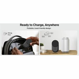 Belkin UltraCharge Induction Charger - For iPhone - Input connectors: USB - Foldable