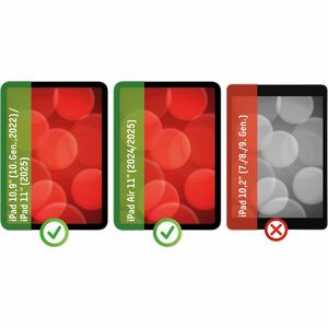 Displex 3H Film, Polyethylenterephthalat (PET) Blendfrei Blickschutzfilter für Apple iPad (10. Generation), iPad (11. Gene