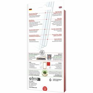 Displex Real Glass 10H Gehärtetes Glas, Glas Displayschutz für Google - Transparent - für P-OLED Smartphone - Kratzfest, S