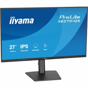 iiyama ProLite XB2791QS-B1 27 Zoll Klasse WQHD LED-Monitor - 16:9 Format - Mattschwarz - 68,6 cm (27 Zoll) Viewable - IPS-