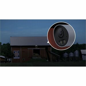 VIGI InSight S345S 4 Megapixel Outdoor Network Camera - Colour - Bullet - 30 m Infrared/Color Night Vision - H.265+, H.265