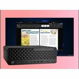 HP ProDesk 4 G1i Desktop Computer - Intel Core Ultra 7 Series 2 265 - vPro Technology - 16 GB - 512 GB PCI Express NVMe SS