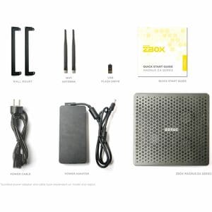 Zotac MAGNUS EAMAX390C Barebone-System - Mini-PC - 1 x Prozessor-Support - AMD 390 3,20 GHz Dodeca-Core - Intel Chip - 32 