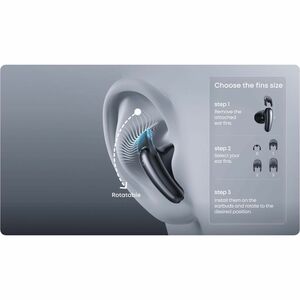 Auricolare soundcore Liberty True Wireless Earbud Stereo - Nero - Binaural - In-ear - Bluetooth - Cancellazione del rumore