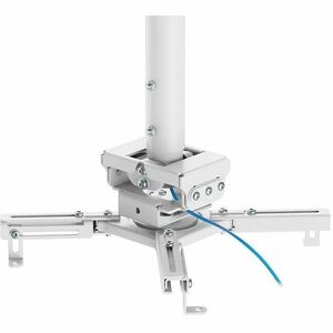 Neomounts CL25-540WH1 Ceiling Mount for Projector - White - Height Adjustable - 35 kg Load Capacity - Steel