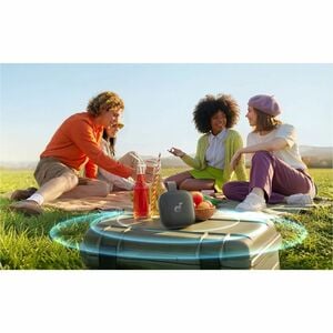 Sistema di altoparlanti soundcore Boom Go 3i Portatili Bluetooth - 15 W RMS - Nero - Batteria ricaricabile