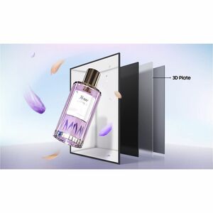 Samsung SM85HX-P 85" LCD Digital Signage Display - 24 Hours/7 Days Operation - Vertical Alignment (VA) Quantum Processor 4