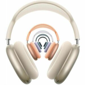 Apple AirPods Max 2 Wireless Over-the-head, Over-the-ear Stereo Headset - Purple - Siri - Binaural - Circumaural - Bluetoo