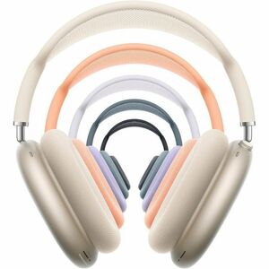 Apple AirPods Max 2 Wireless Over-the-ear, Over-the-head Stereo Headset - Starlight - Siri - Binaural - Circumaural - Blue
