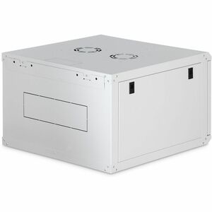 Digitus Dynamic-N 7U Wandmontierbar Geschlossener Schrank Rackschrank für Networking, Server - Hellgrau - Stahl, Glas, Ble