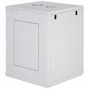 Digitus Dynamic-N 16U Wall Mountable Enclosed Cabinet Rack Cabinet for Networking, Server - Light Grey - Glass, Steel, She