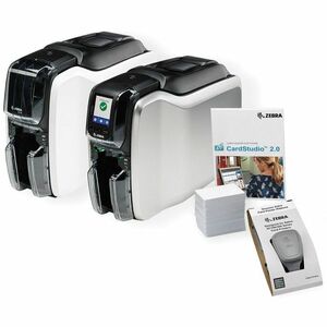Zebra ZC300 Double Sided Retail, Hospitality Dye Sublimation/Thermal Transfer Printer - Colour - Card Print - Fast Etherne