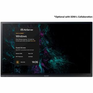Sharp NEC Display PN-LA652 1651 mm 4K UHD LCD Collaboration Display - InGlass - Touchscreen - 16:9 Seitenverhältnis - 3840