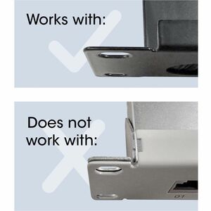 1U Tool-Free Rack Mount Clip (12-Pack), Innovative Solution to Easily Mount 1U Cabinet Accessories in a 10" or 19" Rack wi