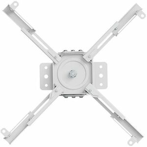Neomounts CL25-550WH1 Ceiling Mount for Projector - White - Height Adjustable - 35 kg Load Capacity - Steel