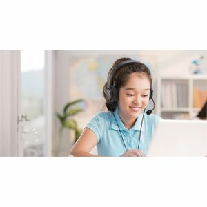Kensington Classic Wired Over-the-head, On-ear Stereo Headset - Black - Google Assistant, Siri - Binaural - Circumaural - 