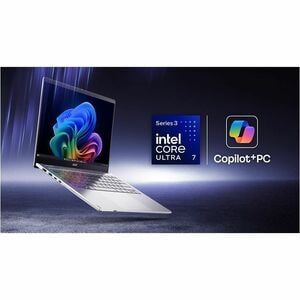 Acer TravelMate P4 14 AI TMP414-56-TCO TMP414-56-TCO-53PY 35.6 cm (14") Clamshell Copilot+ PC Notebook - WUXGA - 120 Hz - 