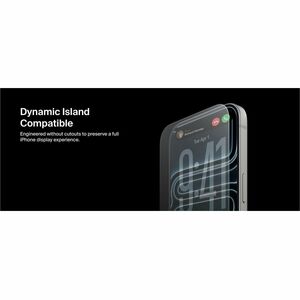 Belkin ScreenForce 9H UltraGlass Screen Protector for Apple iPhone 17 Pro - Clear - For OLED iPhone 17 Pro - Anti-microbia