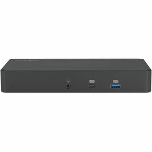 Kensington SD4843P USB 3.2 (Gen. 2) Typ C Docking Station für Notebook, Monitor, Smartphone - Ladefunktion - 135 W - Schwa