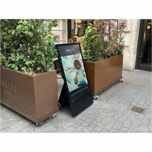 AllSee HOAB43HD10 43" LCD Digital Signage Display - 24 Hours/7 Days Operation - ARM Cortex A55 2 GHz - 4 GB - 1920 x 1080 