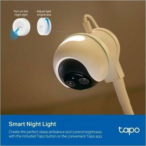 Tapo C840 4 Megapixel / 2 Megapixel 2K Network Camera - Colour - Infrared Night Vision - H.264 - 2560 x 1440 Fixed Lens - 