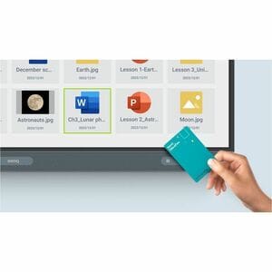 BenQ Board Pro RP6505 1651 mm 4K UHD LCD Collaboration Display - ARM Cortex A78 + A55 - 16 GB - Ultra Precision Infrared -