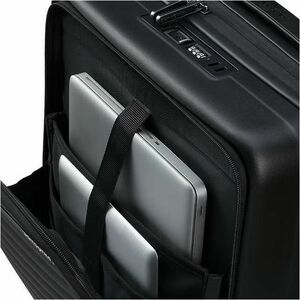 Samsonite Restackd Travel/Luggage Case (Suitcase) for 26.7 cm (10.5") to 39.6 cm (15.6") Travel - Black - Scratch Resistan