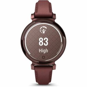 Garmin Lily 2 Classic Smart Watch - 35.40 mm Case Height - 35.40 mm Case Width - Dark Bronze Case Color - Purple Band Colo
