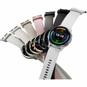 Garmin Venu 3S Smart Watch - Round Case Shape - 41 mm Case Height - 41 mm Case Width - Soft Gold Stainless Steel Body Colo
