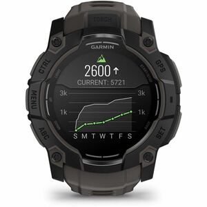 Garmin Instinct 3 Smart Watch - Metal Body Material - Polymer Case Material - 3.3 cm (1.3") - AMOLED Display - GPS - 960 H
