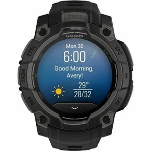 Garmin Instinct 3 Smart Watch - Metal Body Material - Polymer Case Material - 3.3 cm (1.3") - AMOLED Display - GPS - 768 H