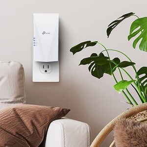 TP-Link RE600X Dual Band 802.11ax 1.80 Gbit/s Wireless Range Extender - 2.40 GHz, 5 GHz - 2 x Internal Antenna(s) - Intern