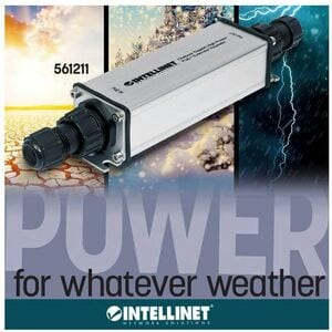 Outdoor Gigabit High-Power PoE+ Extender Repeater, IEEE 802.3at/af Power over Ethernet (PoE+/PoE), Extends Range up to 100