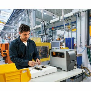 Zebra ZT421 Industrial, Manufacturing, Transportation & Logistic Thermal Transfer Printer - Monochrome - Label Print - Fas