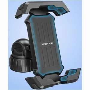 QUICK LOCK BIKE PHONE MOUNT WIT H KNOB BLACK SQUARE ABS TYPE