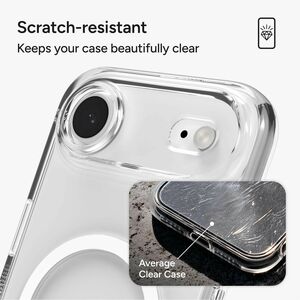 ZAGG Crystal Palace Snap Case for Apple iPhone 17 Air Smartphone - Textured Edge, Textured Grip - Crystal Clear - 1 / Pack