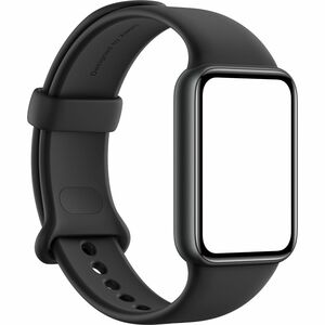 MI Smart Band 10 Pro Smart Watch - Black Body Color - Aluminium Alloy Case Material - Thermoplastic Polyurethane (TPU) Ban